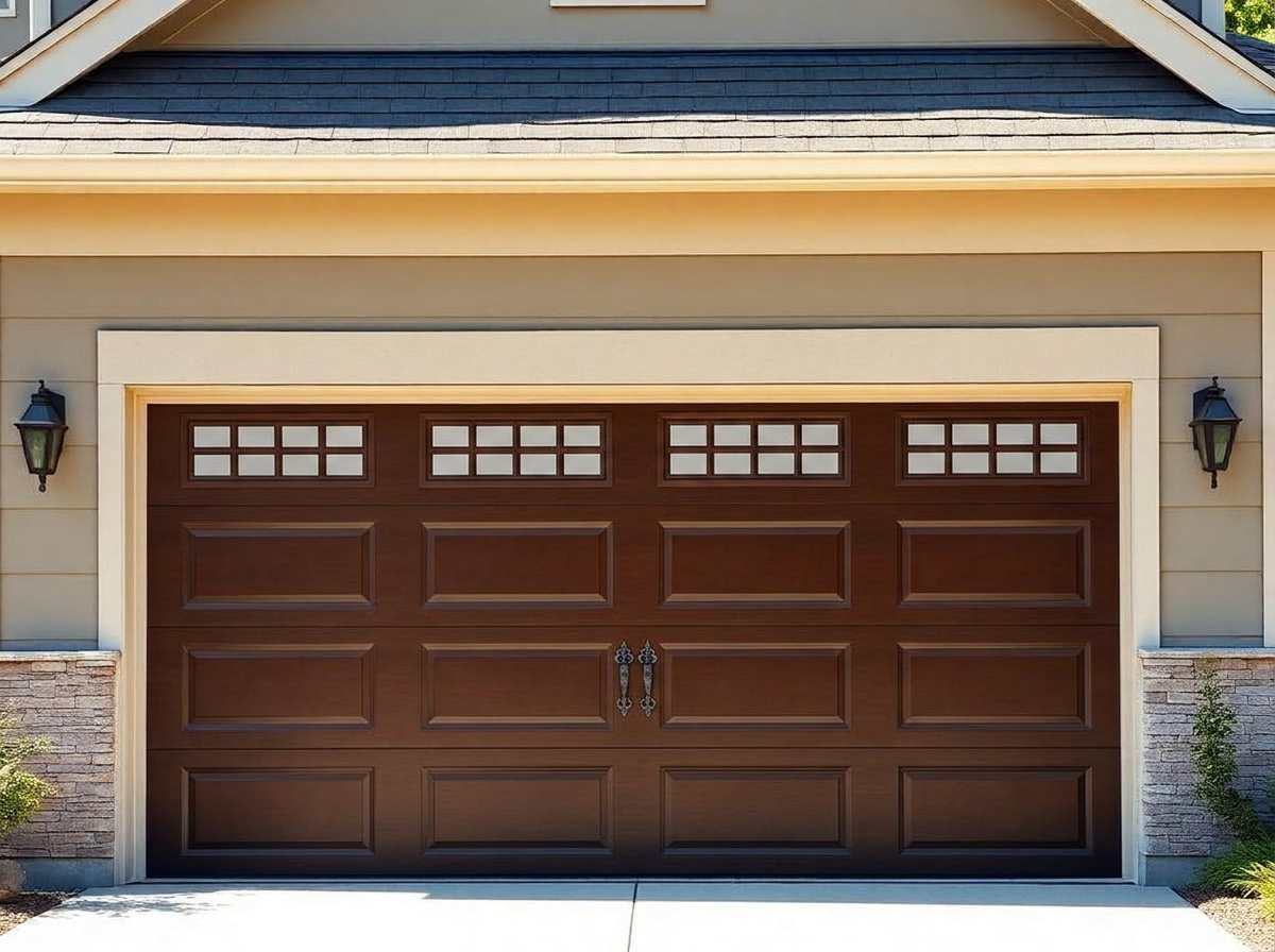 Long Panel garage door