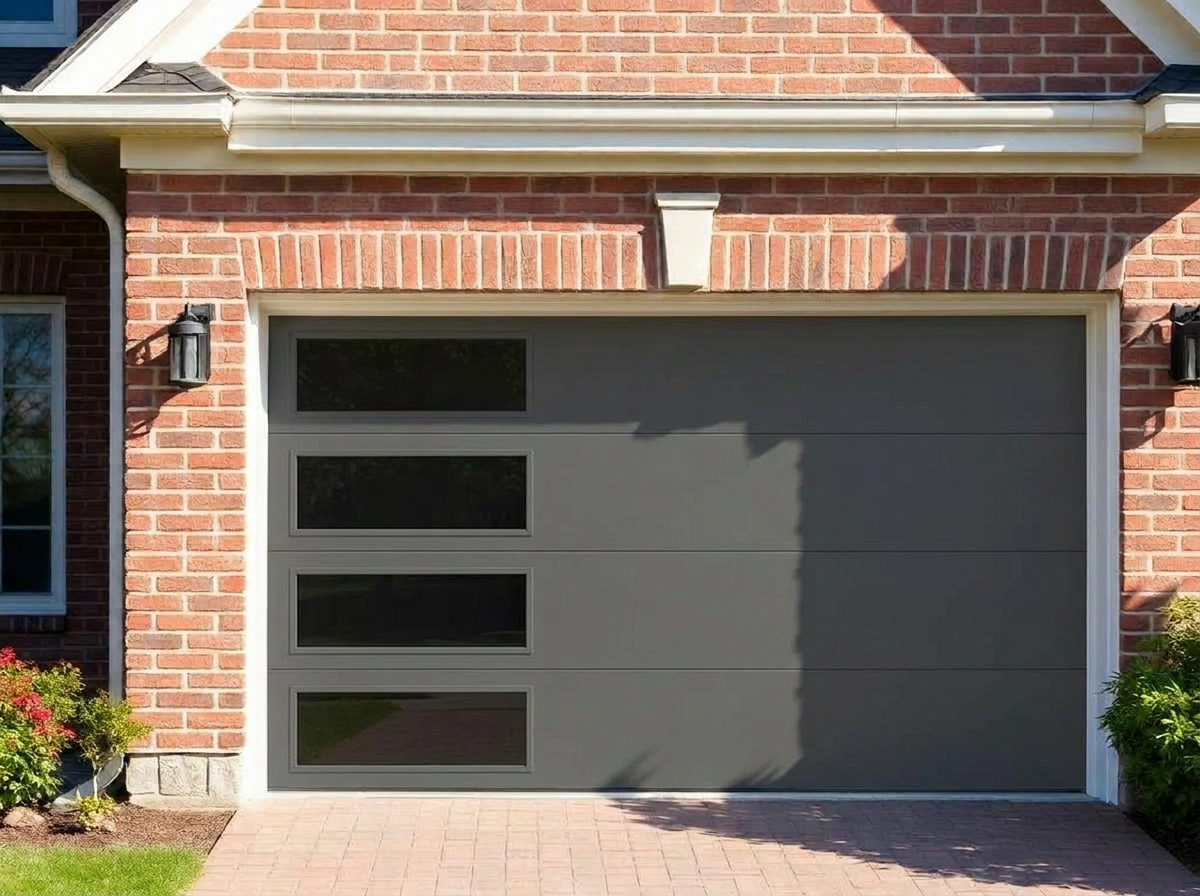 Mosaic Windows garage door